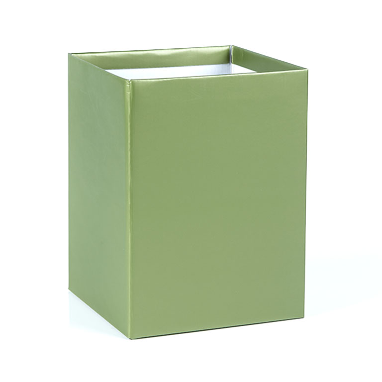 Corrugated Hand Tie Box Matt Metallic Green