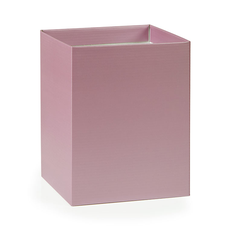 Corrugated Hand Tie Box Matt Metallic Lilac