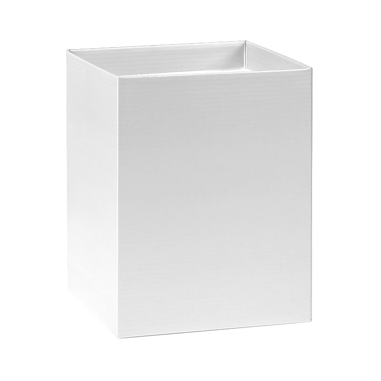 Corrugated Hand Tie Box Soft Touch White