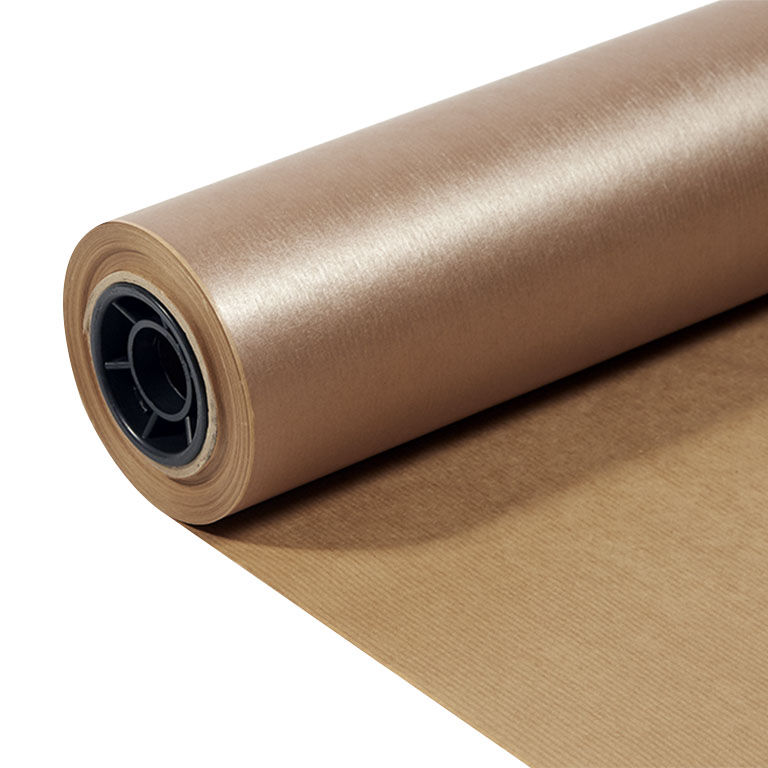 750mm 50gsm Brown Kraft Solid Rose Gold