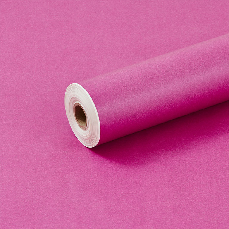 Eco Flowerwrap Tinted Metallic Pink
