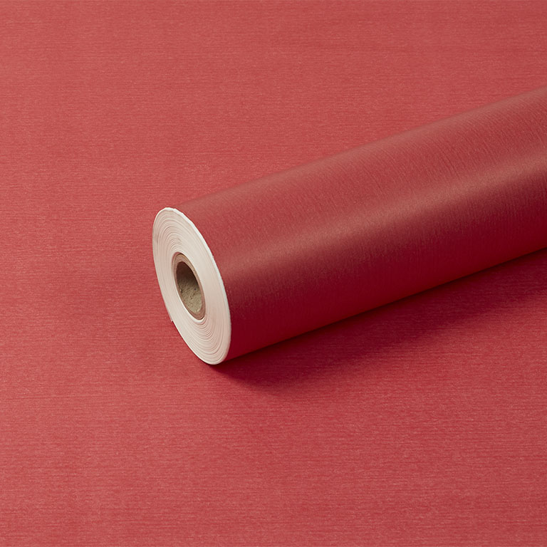 Eco Flowerwrap Tinted Metallic Red