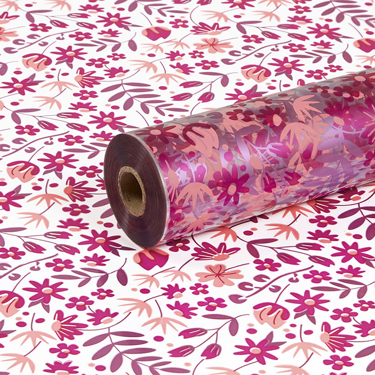 Met. Lilac, Met. Pink and Pink Esme Clear Film