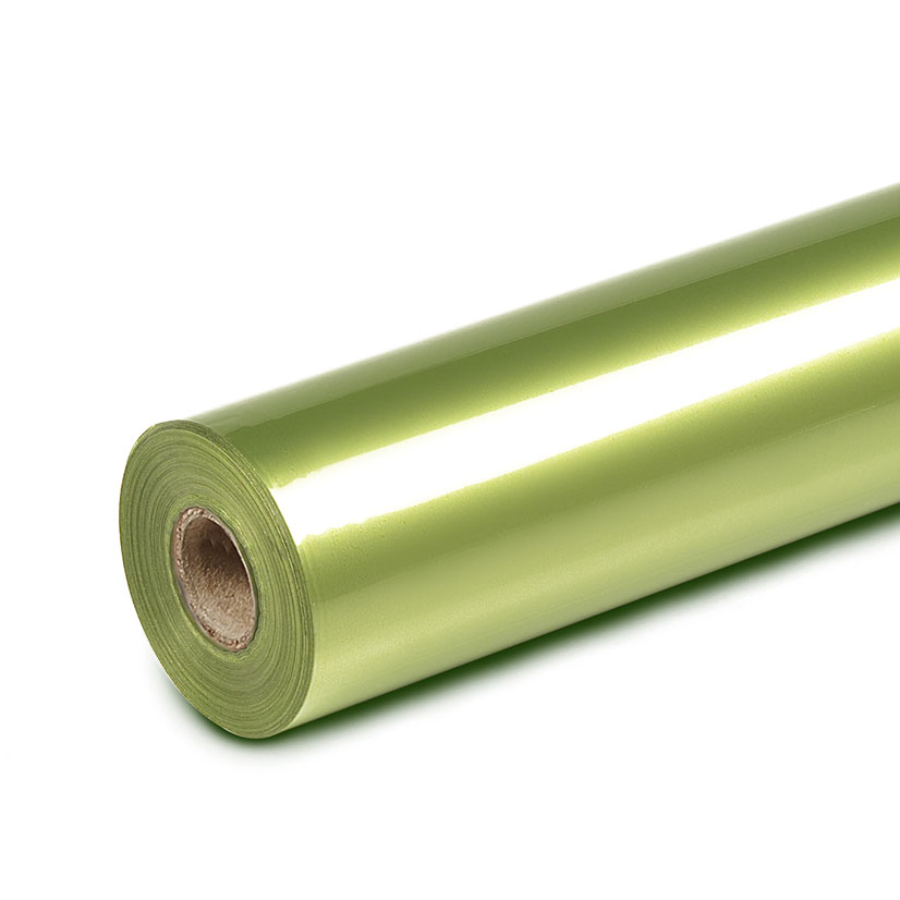 Tinted Metallic Green Clear Film