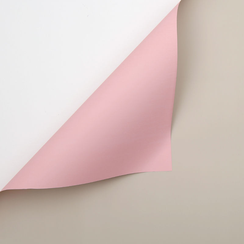 Solid Cream and Light Pink 165 Bicolour Film
