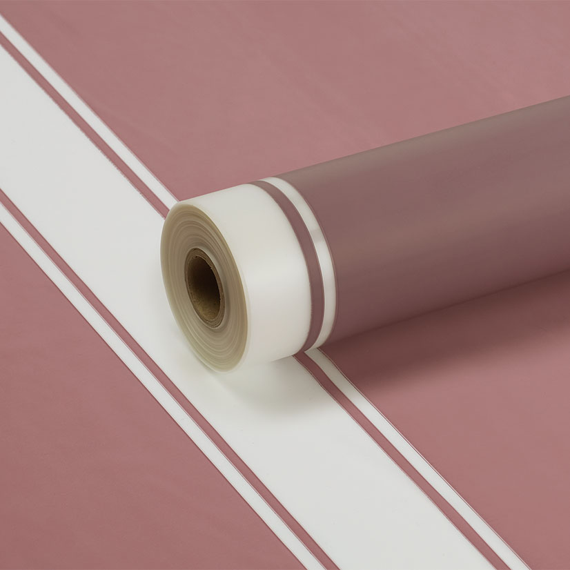 Rosy Mauve Square Frosted Film