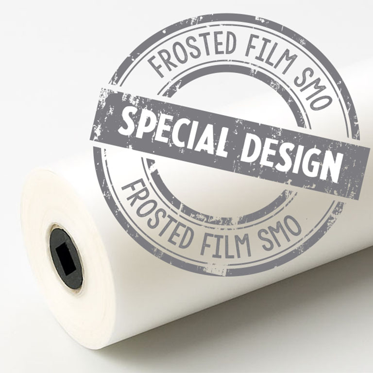 Special Design Frosted Film Roll 80m printed 1 colour