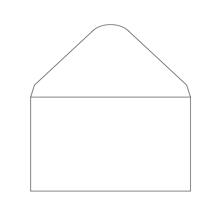 White Florist Envelopes Plain Gummed