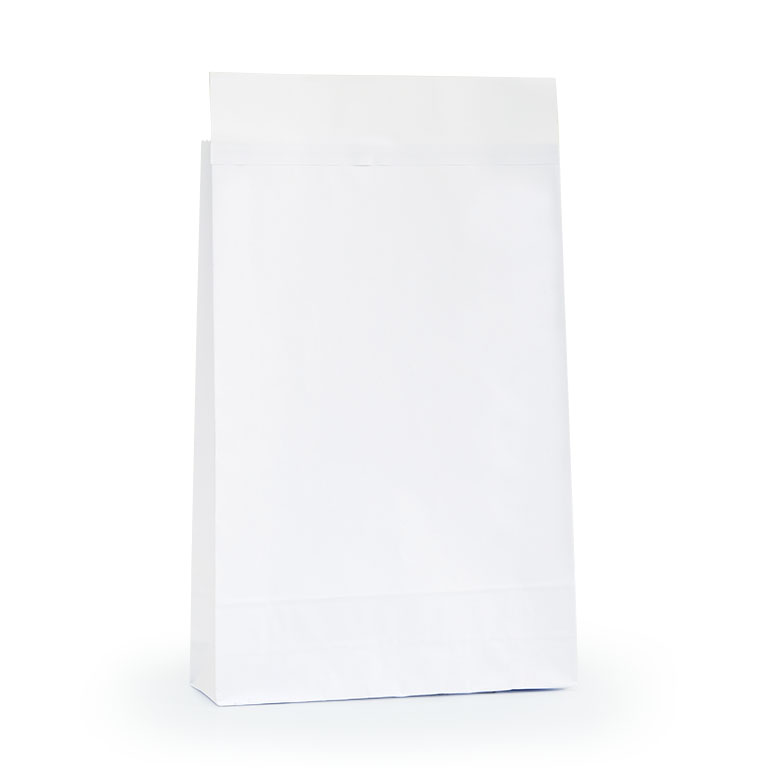 White Kraft Paper Mail Bags 360 x 100 x 560mm