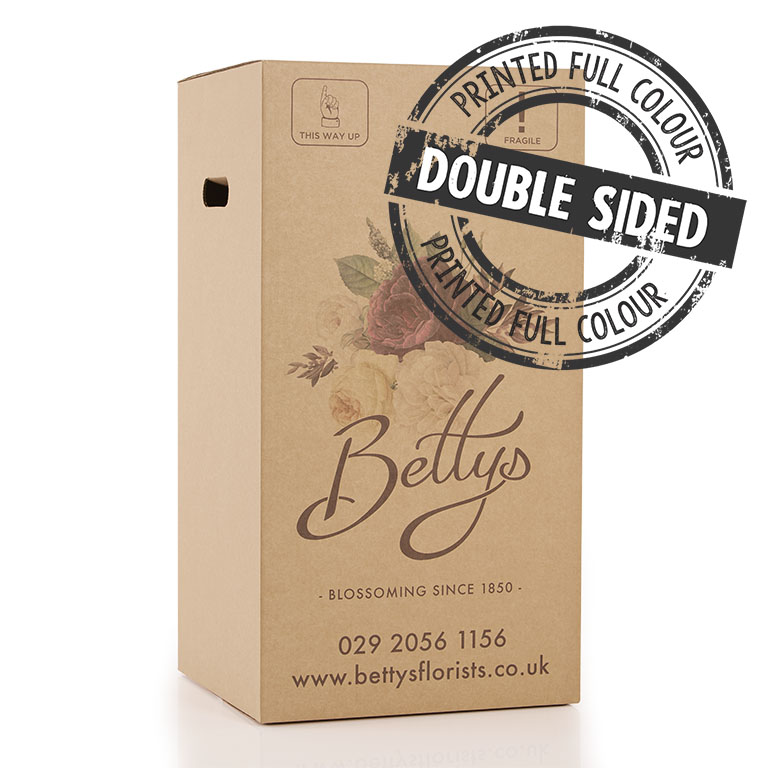 Hand Tie Delivery Box 320 x 290 x 600mm Printed CMYK 2 Sides