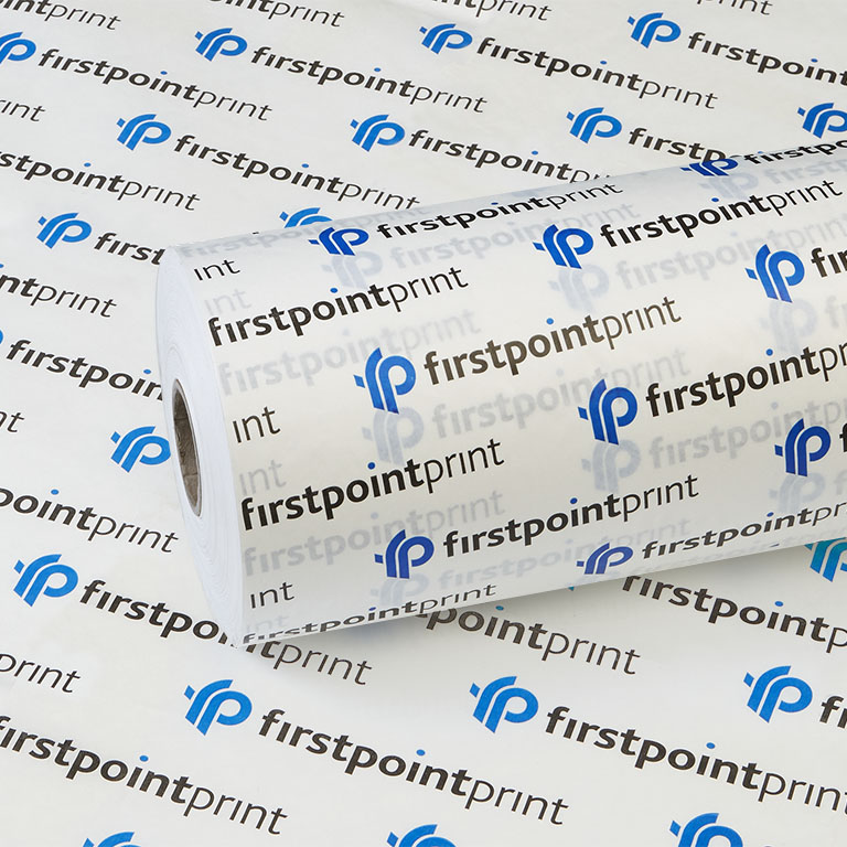 36gsm Grease proof paper 368mm x 500m printed 2 colours