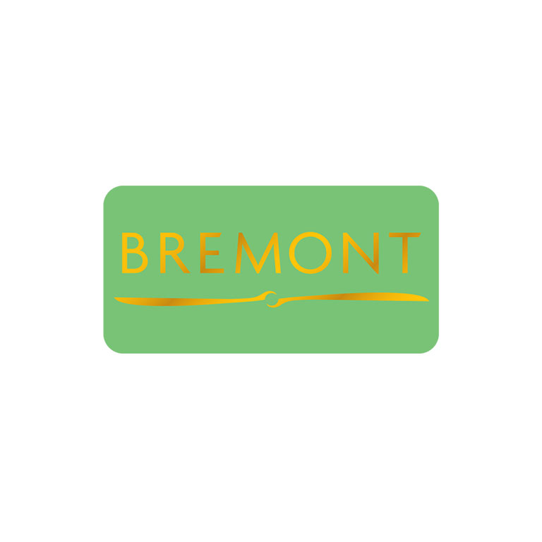 2 x 1 Inch Light Green Labels Foil Printed
