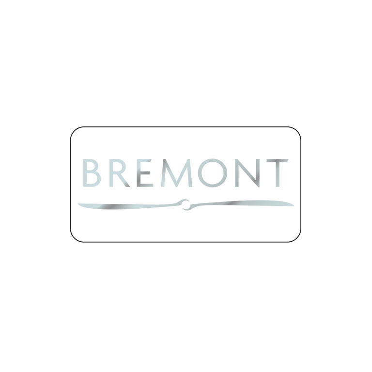 2 x 1 Inch Matt White Labels Foil Printed