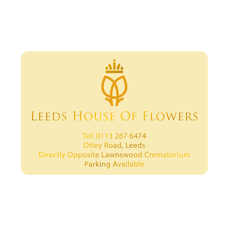 3 x 2 Inch Cream Labels Foil Printed