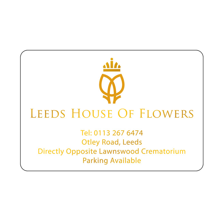 3 x 2 Inch Gloss White Labels Foil Printed