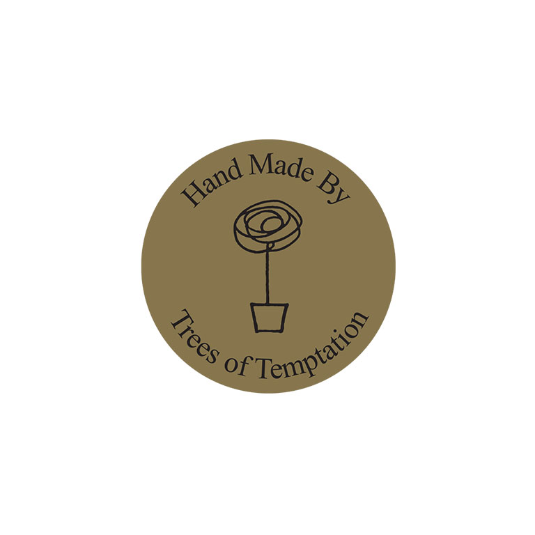 1.5 Inch Round Gold Labels Ink Printed