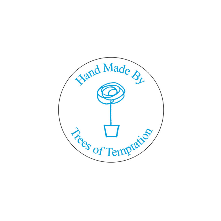 1.5 Inch Round Matt White Labels Ink Printed