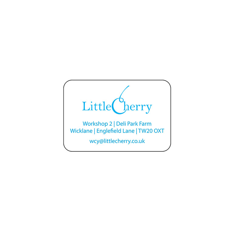 1.5 x 1 Inch Matt White Labels Ink Printed