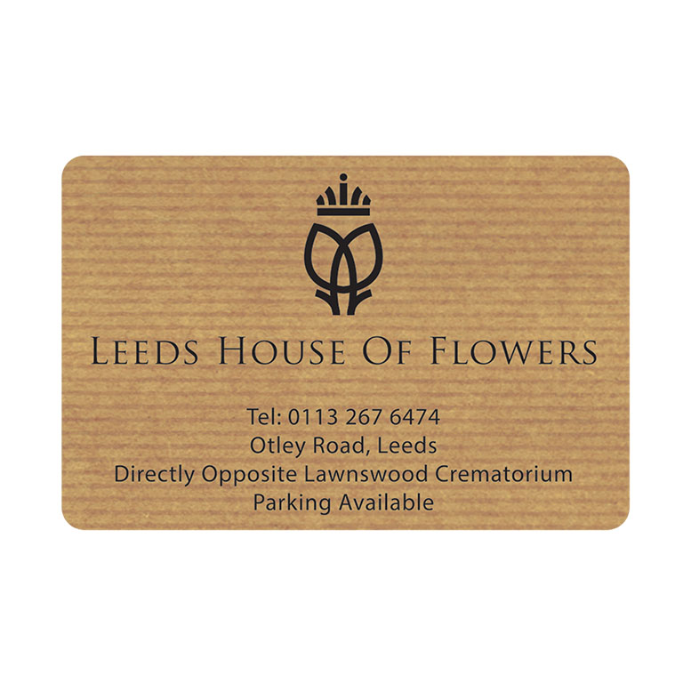 3 x 2 Inch Brown Kraft Labels Ink Printed
