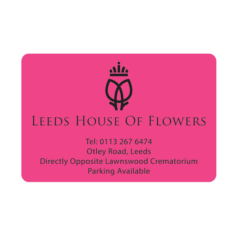 3 x 2 Inch Bright Pink Labels Ink Printed