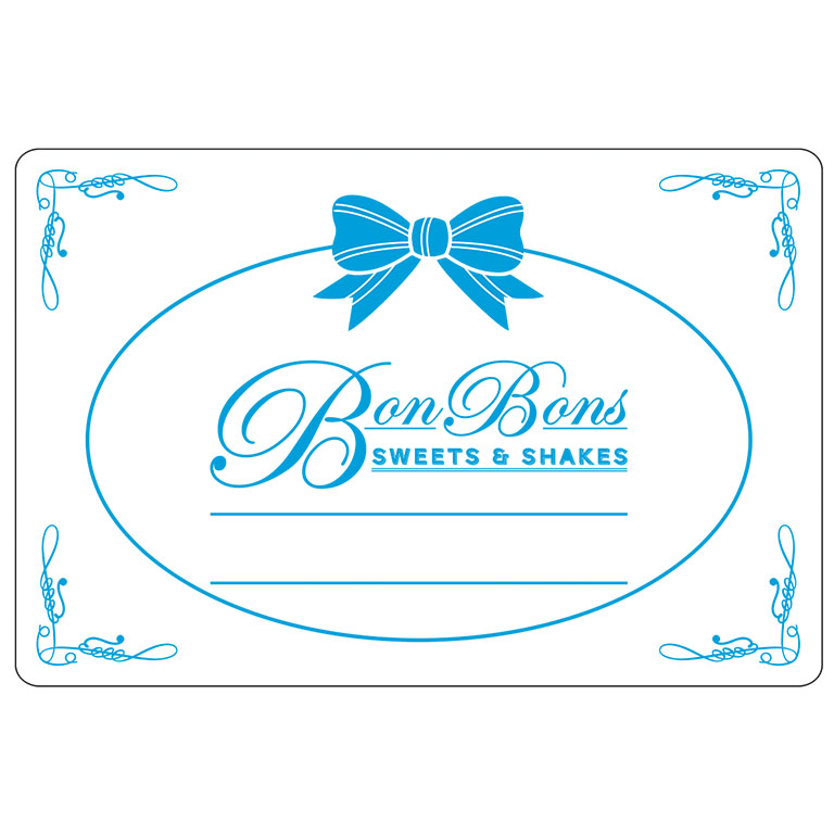 6 x 4 Inch Matt White Labels Ink Printed