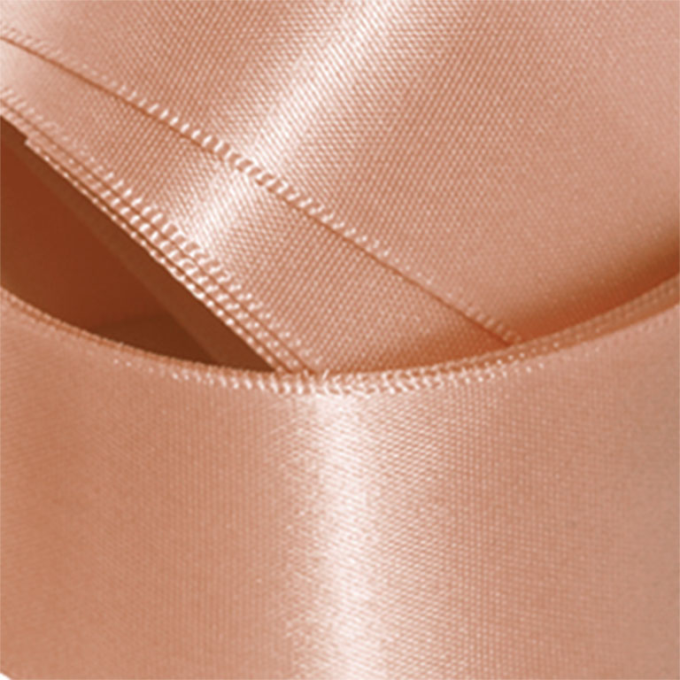 DFS Ribbon 10mm Rose Gold 330 Printed