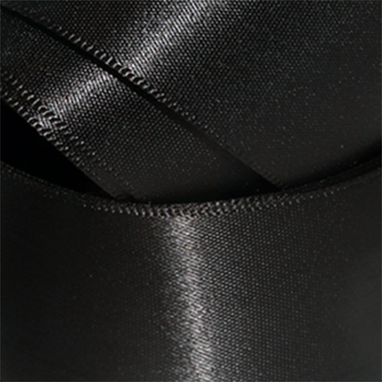 DFS Ribbon 10mm Black 990 Printed