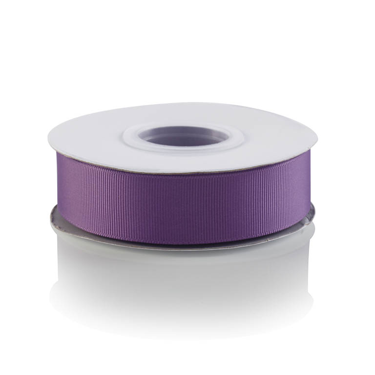 473 Amethyst Grosgrain Ribbon 25mm x 20m