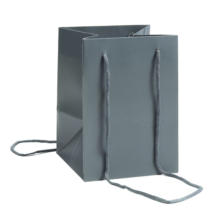 Hand Tie Rope Handled Carrier Matt Cool Grey