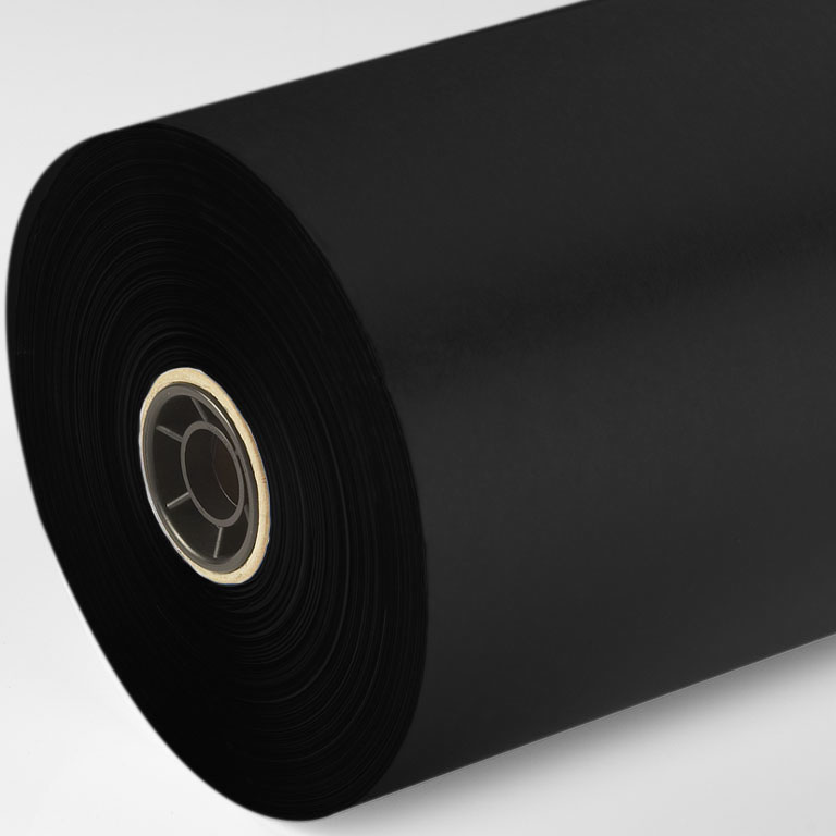 17gsm Black MF Plain Tissue Rolls 500mm x  500m