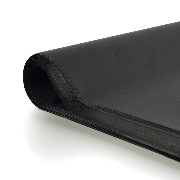 Plain Black Tissue