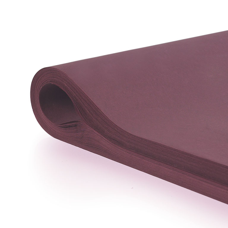 216 Burgundy Silk Tissue 500 x 700mm
