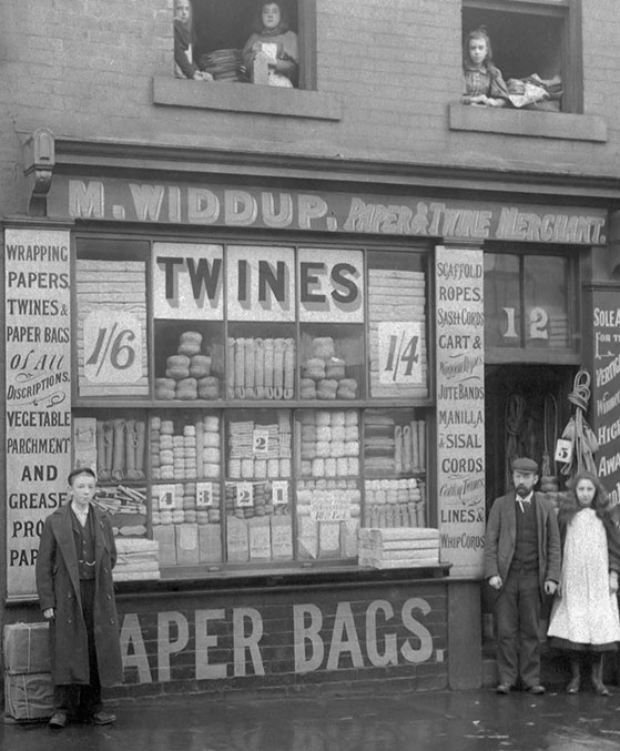 Old shop window